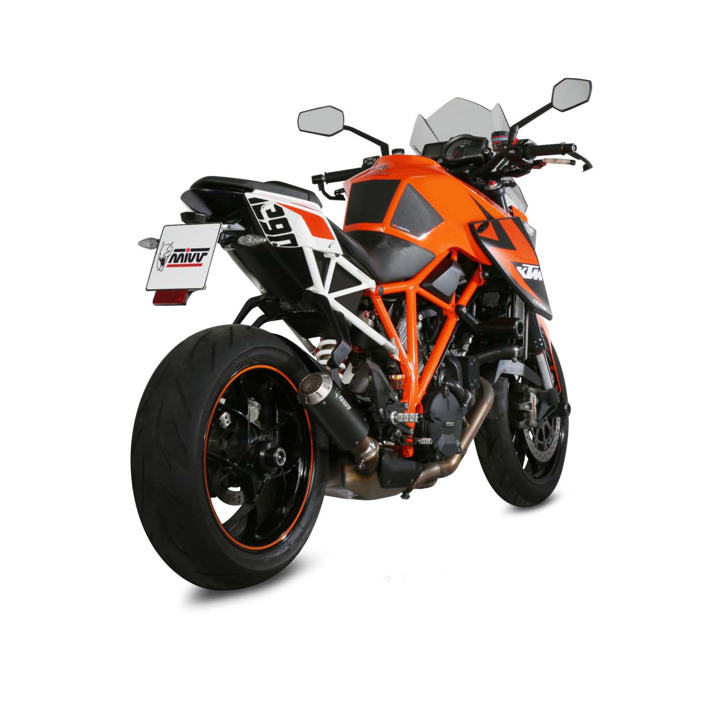 MIVV Auspuff MK3 schwarz für KTM 1290 Superduke 2014-2019 von MIVV