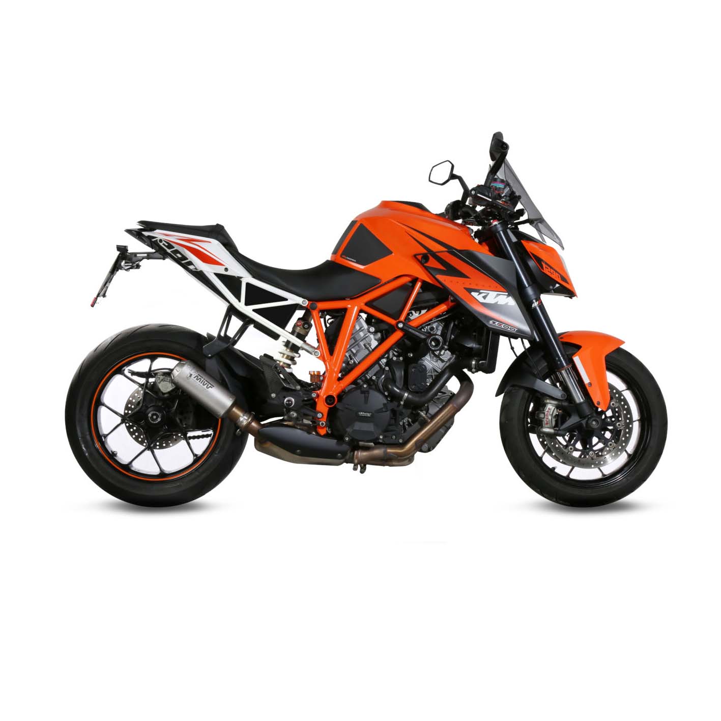 MIVV Auspuff MK3 silber für KTM 1290 Superduke 2014-2019 von MIVV