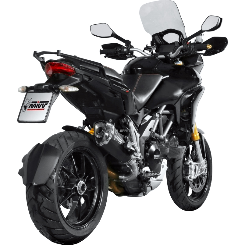 MIVV Delta Race Auspuff D.027.KDRB schwarz für Multistrada A2, A3 von MIVV