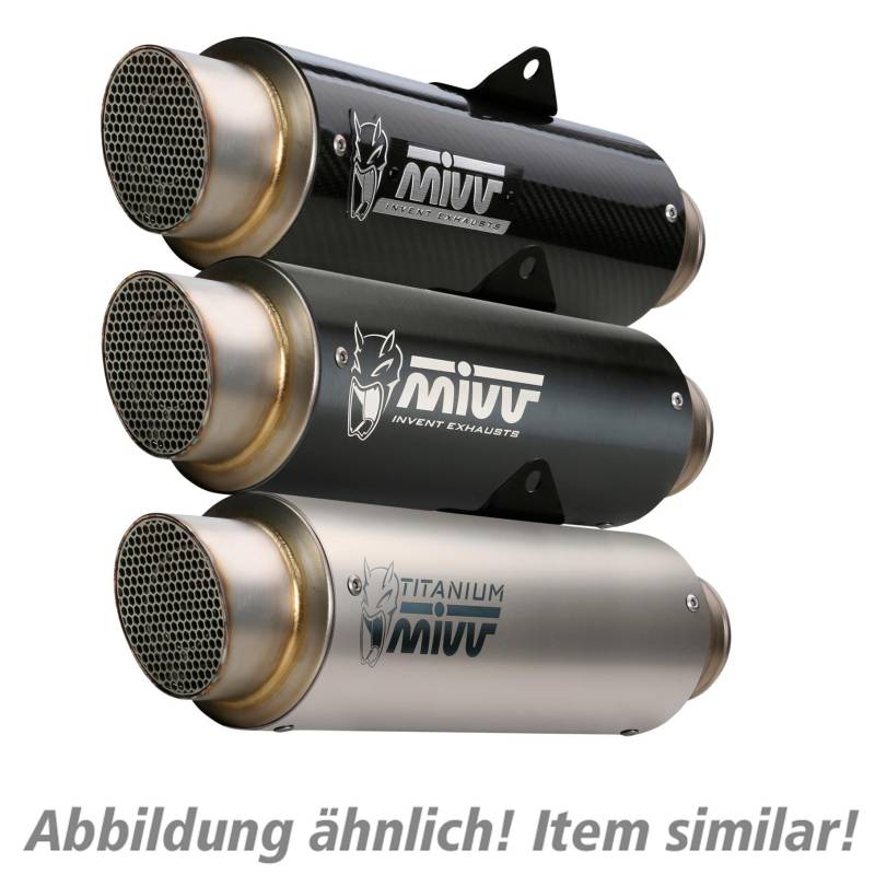 MIVV GP Pro Auspuff 2-1 Titan Y.045.K6P für Yamaha MT-07 von MIVV