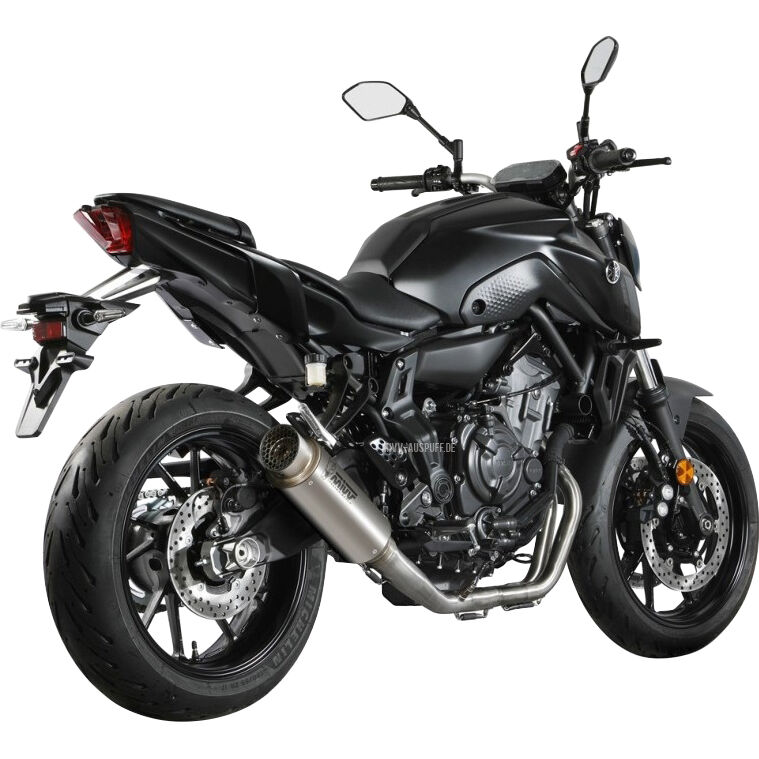 MIVV GP Pro Auspuff 2-1 Y.065.K6P Titan für Yamaha MT-07 2021- von MIVV