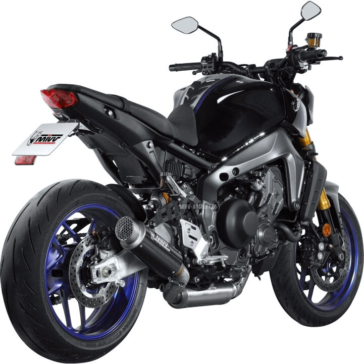 MIVV GP Pro Auspuff 3-1 Y.066.K2P Carbon für Yamaha MT-09 2021- von MIVV