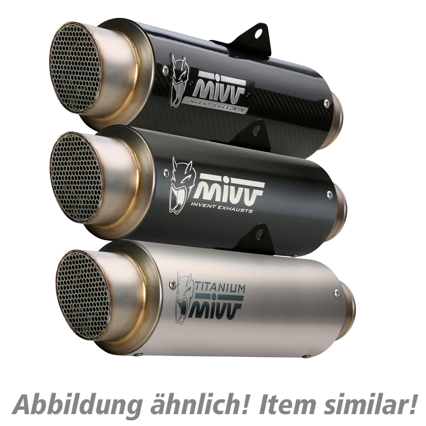 MIVV GP Pro Auspuff schwarz K.048.LXBP für Z/Ninja 125 2018-2020 von MIVV