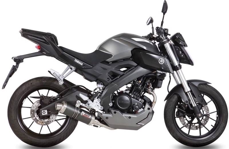 MIVV Kompletter Auspuff für Yamaha MT-125 MT125 2015 2016 2017 2018 2019 von MIVV