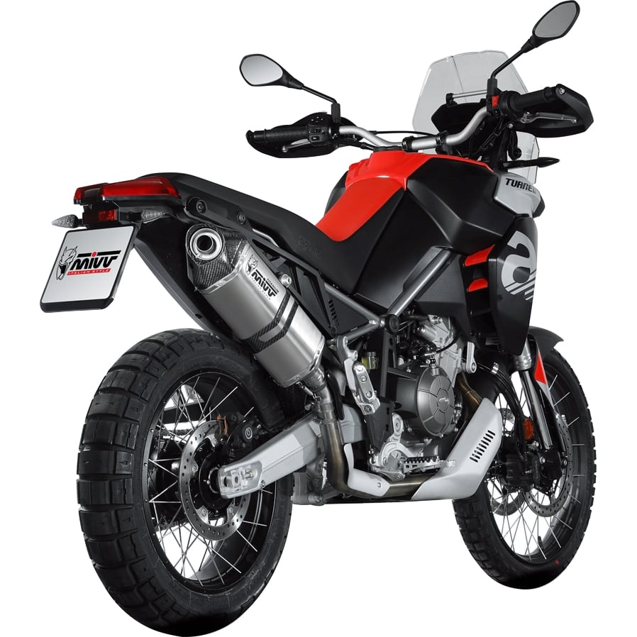 MIVV Speed Edge Auspuff A.017.LRT Titan für Aprilia Tuareg 660 von MIVV