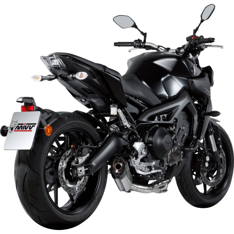 MIVV Suono Auspuff 3-1 silber Y.042.K7 für Yamaha MT-09 /XSR von MIVV