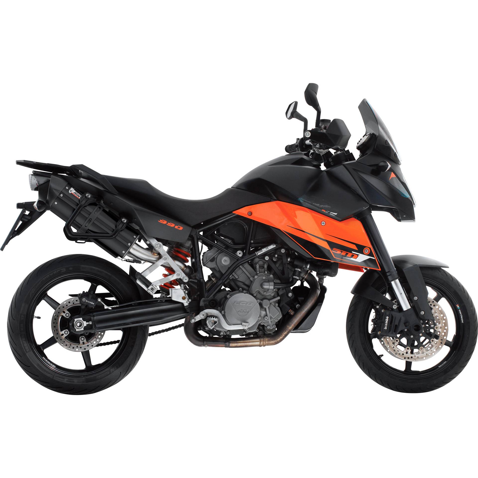 MIVV Suono Auspuff Paar schwarz KT.013.K9 für KTM 990 SMT von MIVV