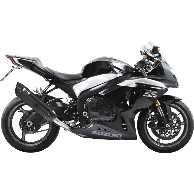 MIVV Suono Auspuff Paar schwarz S.034.K9 für GSX-R 1000 2009-2011 von MIVV