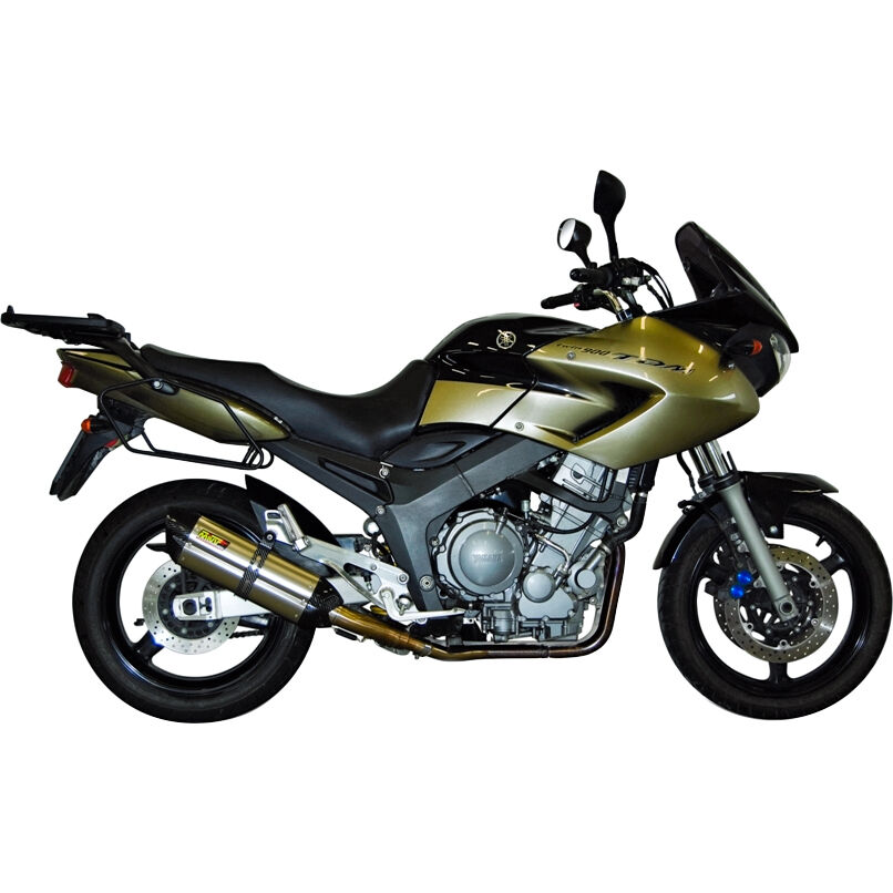 MIVV Suono Auspuff Paar silber Y.014.K7 für Yamaha TDM 900 von MIVV