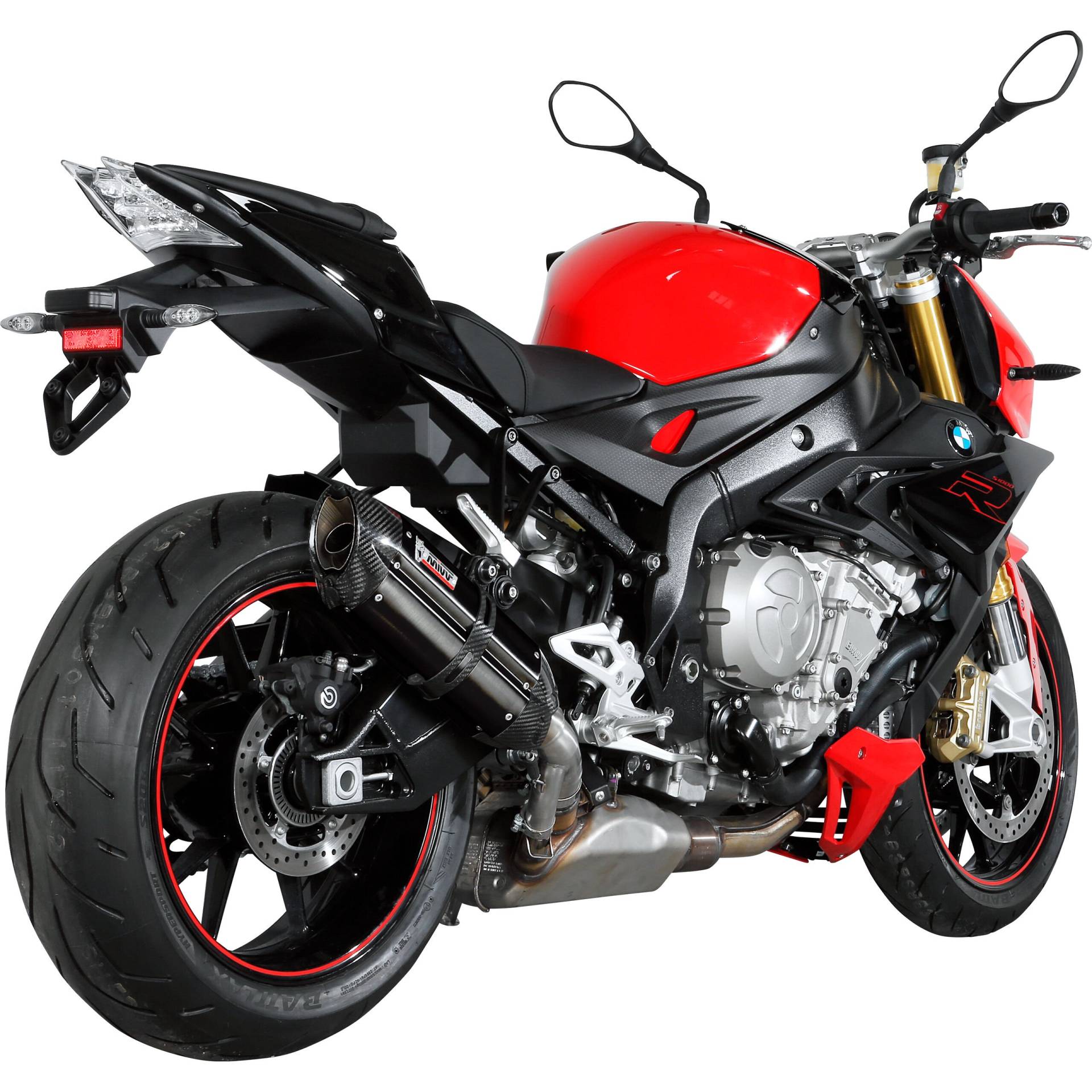 MIVV Suono Auspuff schwarz B.030.L9 für BMW S 1000 R 2017-2020 von MIVV