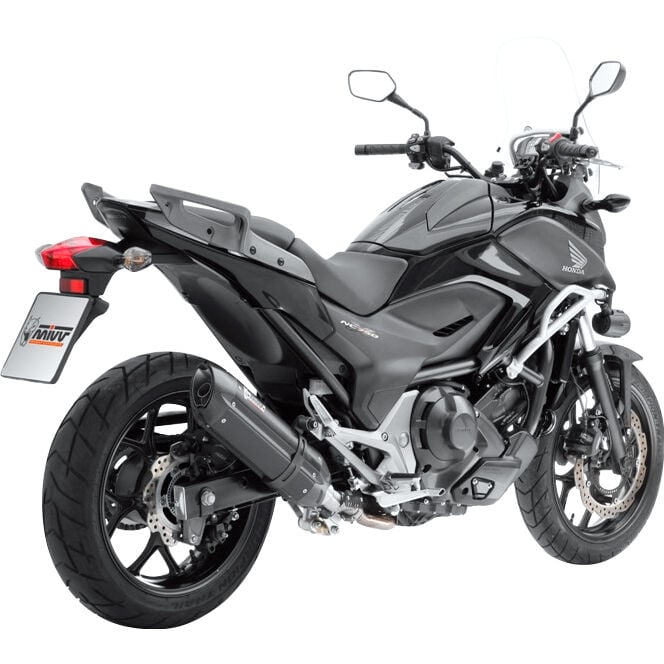 MIVV Suono Auspuff schwarz H.046.L9 für Honda NC 700/750 12-15 von MIVV