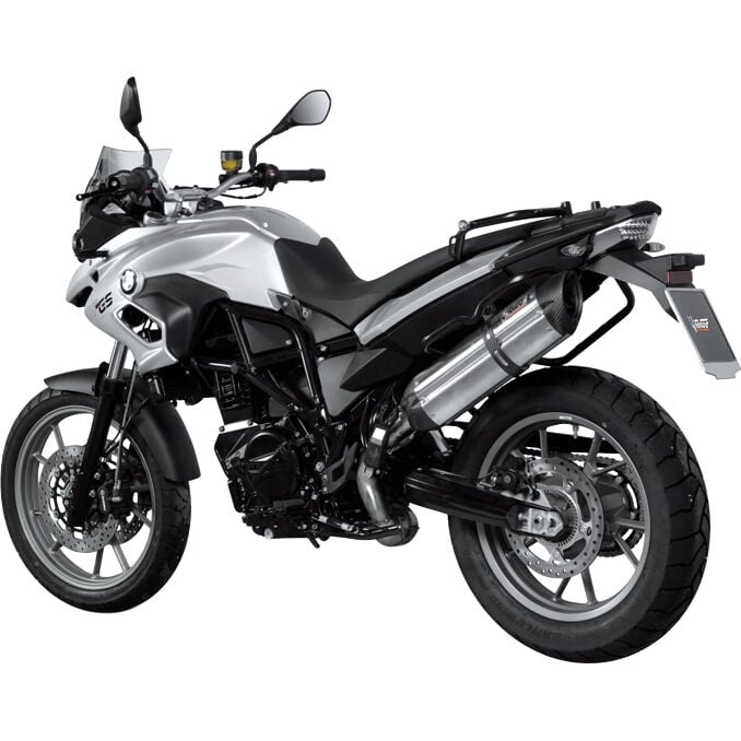 MIVV Suono Auspuff silber B.014.L7 für BMW F 700 GS von MIVV