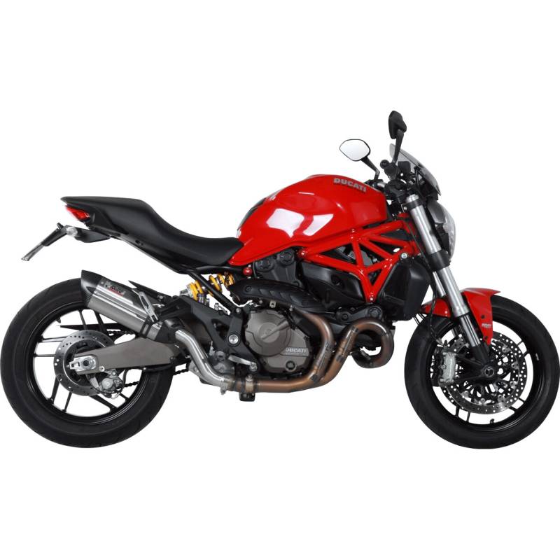 MIVV Suono Auspuff silber D.030.K7 für Ducati Monster 821 14-17 von MIVV