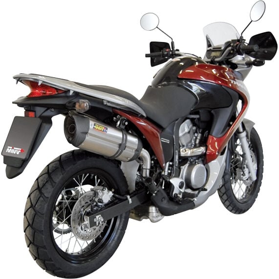 MIVV Suono Auspuff silber H.040.L7 für Honda XLV 700 Transalp von MIVV