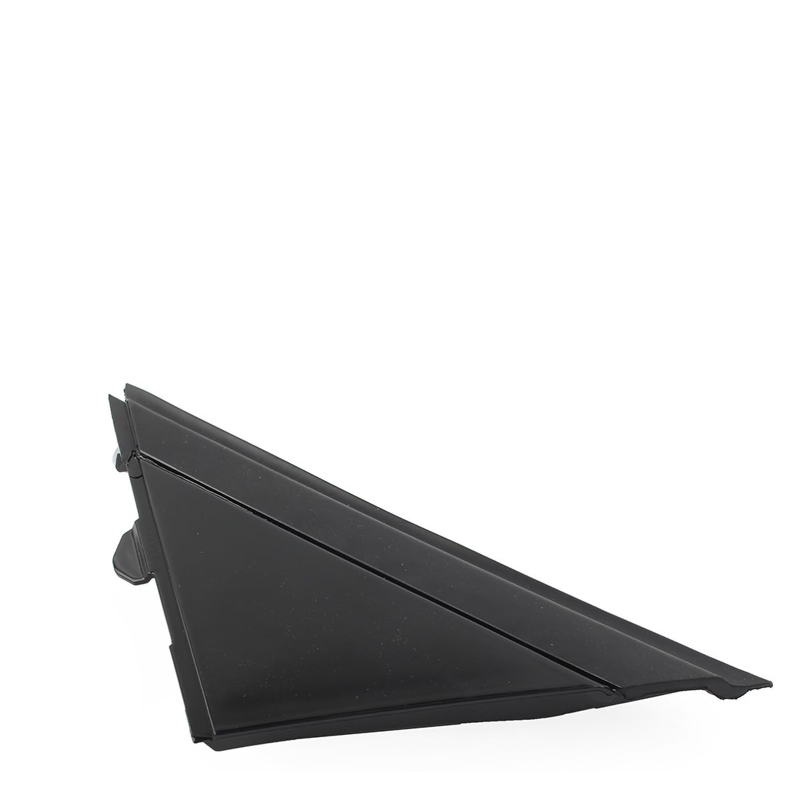 1 glänzend Schwarze Türspiegel-Flaggen-Abdeckungs-Zierleiste links und rechts, kompatibel mit FIAT 500 2012–2019, 1SH17KX7AA, 1SH16KX7AA(1Pc Left) von MIXOAE