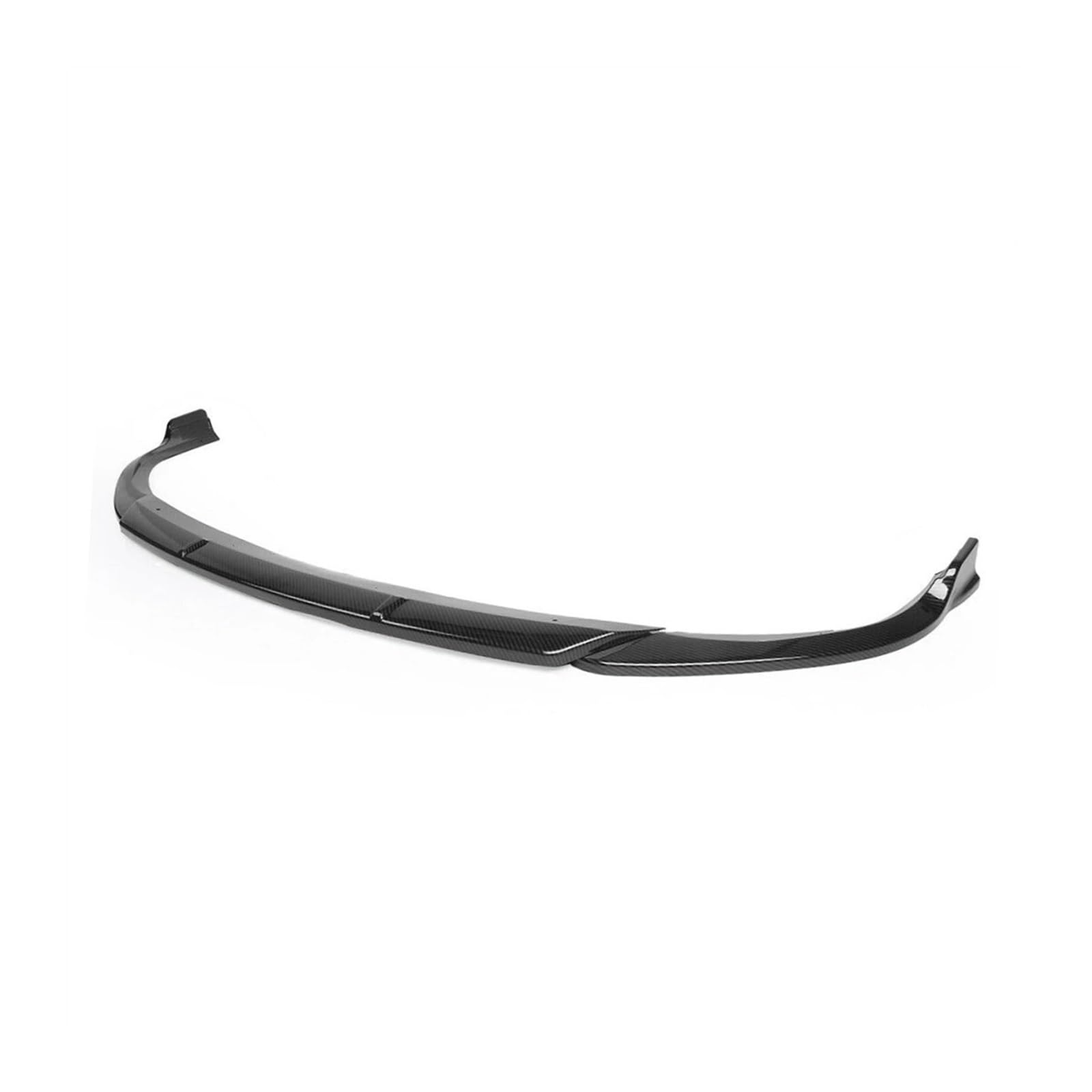 Auto Front Stoßstange Spoiler Lip Unteren Körper Kit Splitter Schutz Platte Trim Streifen Halterung(Carbon Fiber Look) von MIXOAE