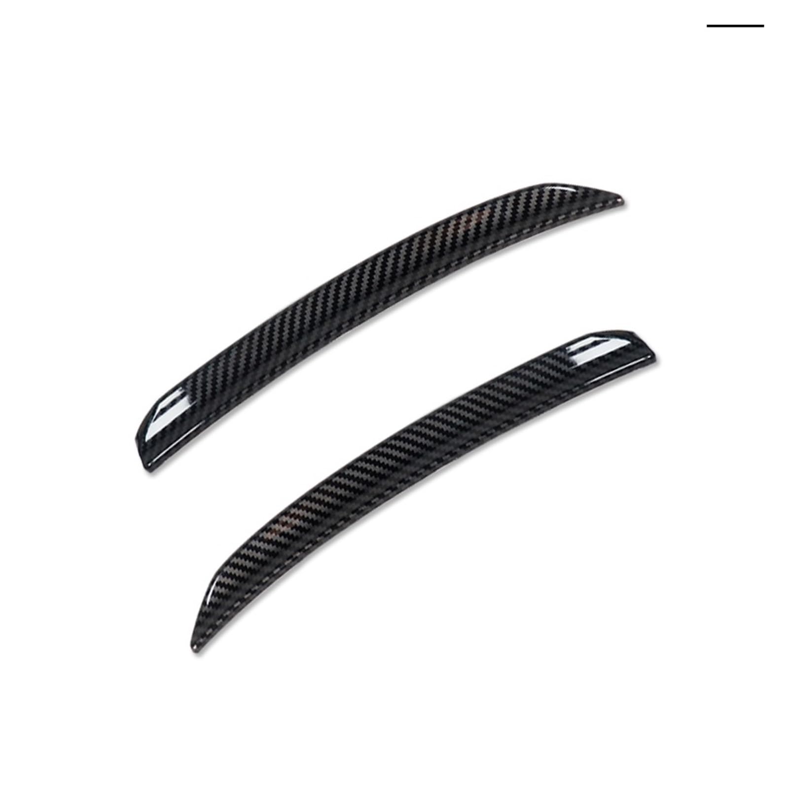 Heckspoiler, verlängerte Lippenflosse, kompatibel mit Kupfer F56 F55 2014+S/JCW Spoiler, rote Kohlefaser, Schwarze Automobilteile(Carbon Fiber Style) von MIXOAE