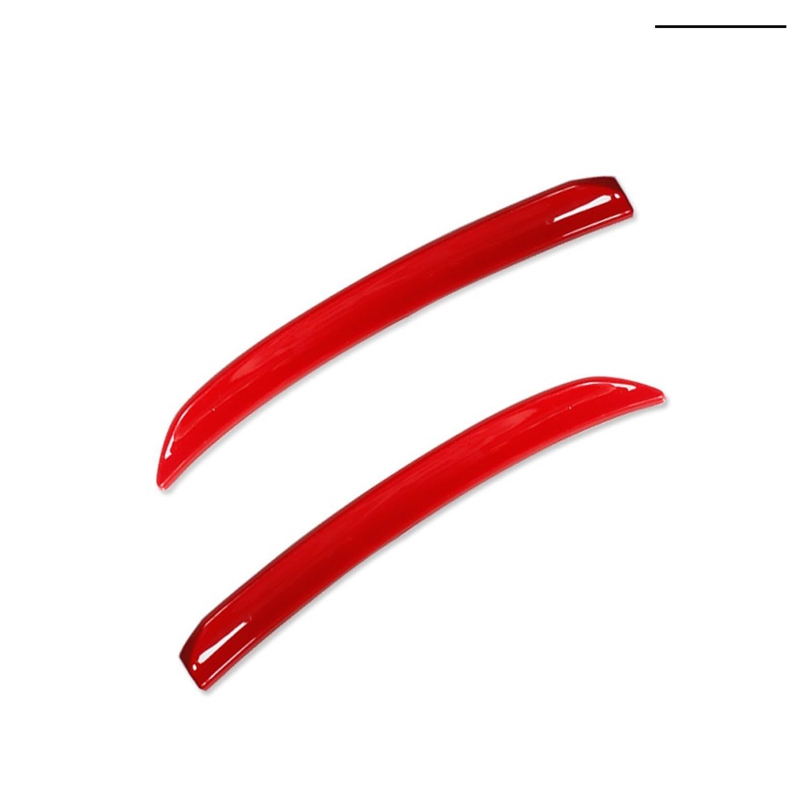 Heckspoiler, verlängerte Lippenflosse, kompatibel mit Kupfer F56 F55 2014+S/JCW Spoiler, rote Kohlefaser, Schwarze Automobilteile(Red) von MIXOAE
