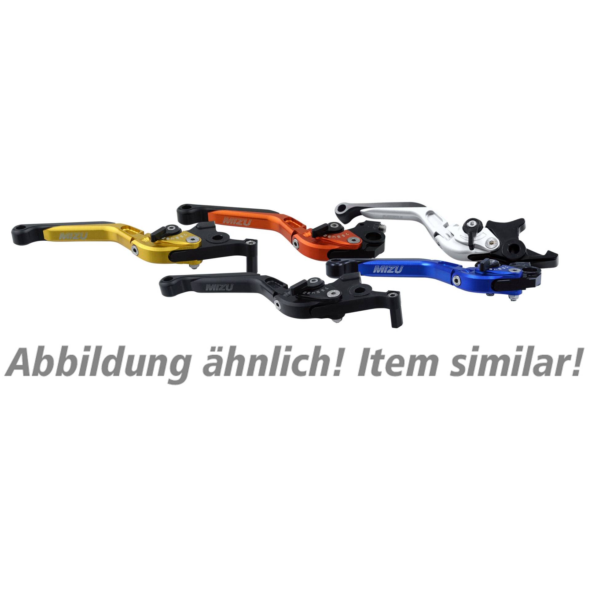 Mizu Bremshebel einstellbar/klappbar GP Alu BMR5 orange von MIZU