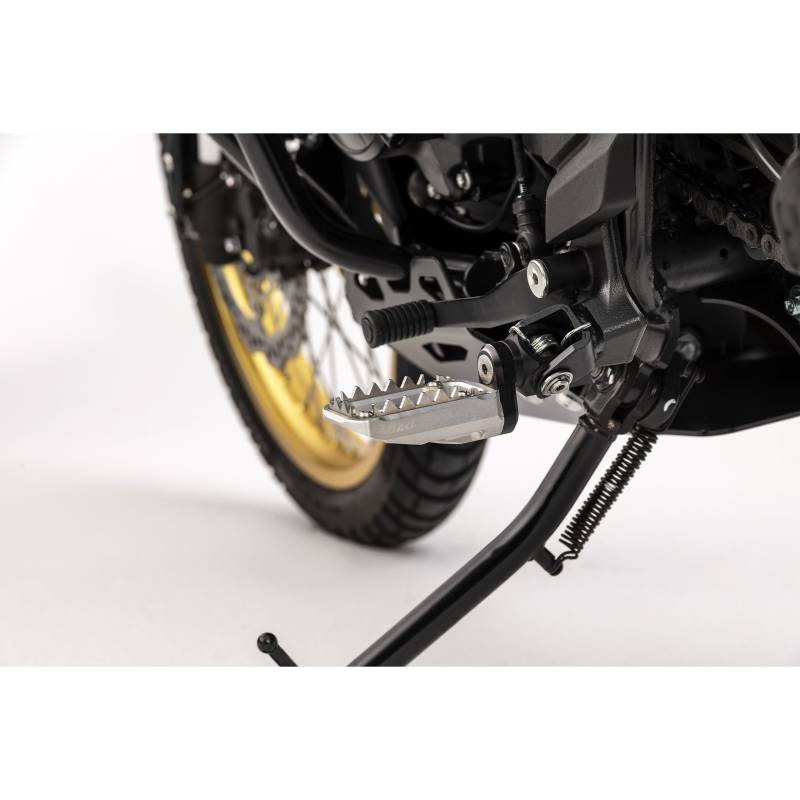 Mizu Fußrastenpaar Flex Dirt 22mm Fahrer für Honda XL 750 Transal von MIZU