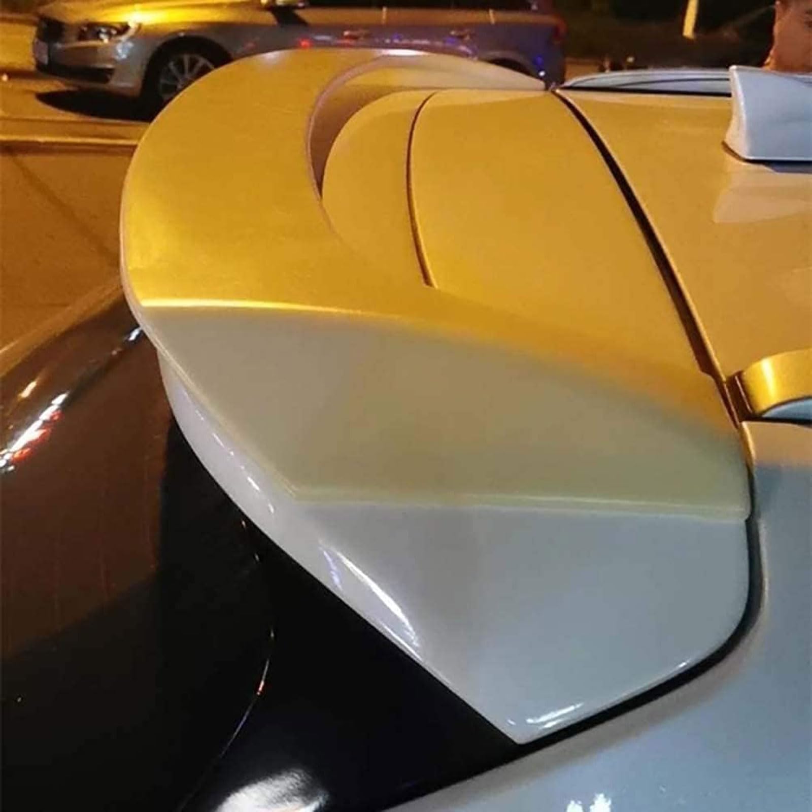 Auto Heckspoiler für Hyundai Tucson 2016-2020,Kratzfeste Autospoiler Dach Kofferraumlippe Flügel Auto Modellieren Zubehör von MJHQWE