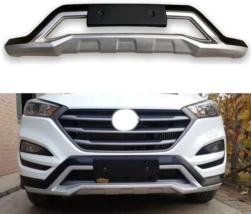 Frontstoßstange Spoiler für Hyundai Tucson 2015 2016 2017 2018,stilvolle Auto Spoiler Vorne Stoßfängerlippe Auto Zubehör von MJHQWE