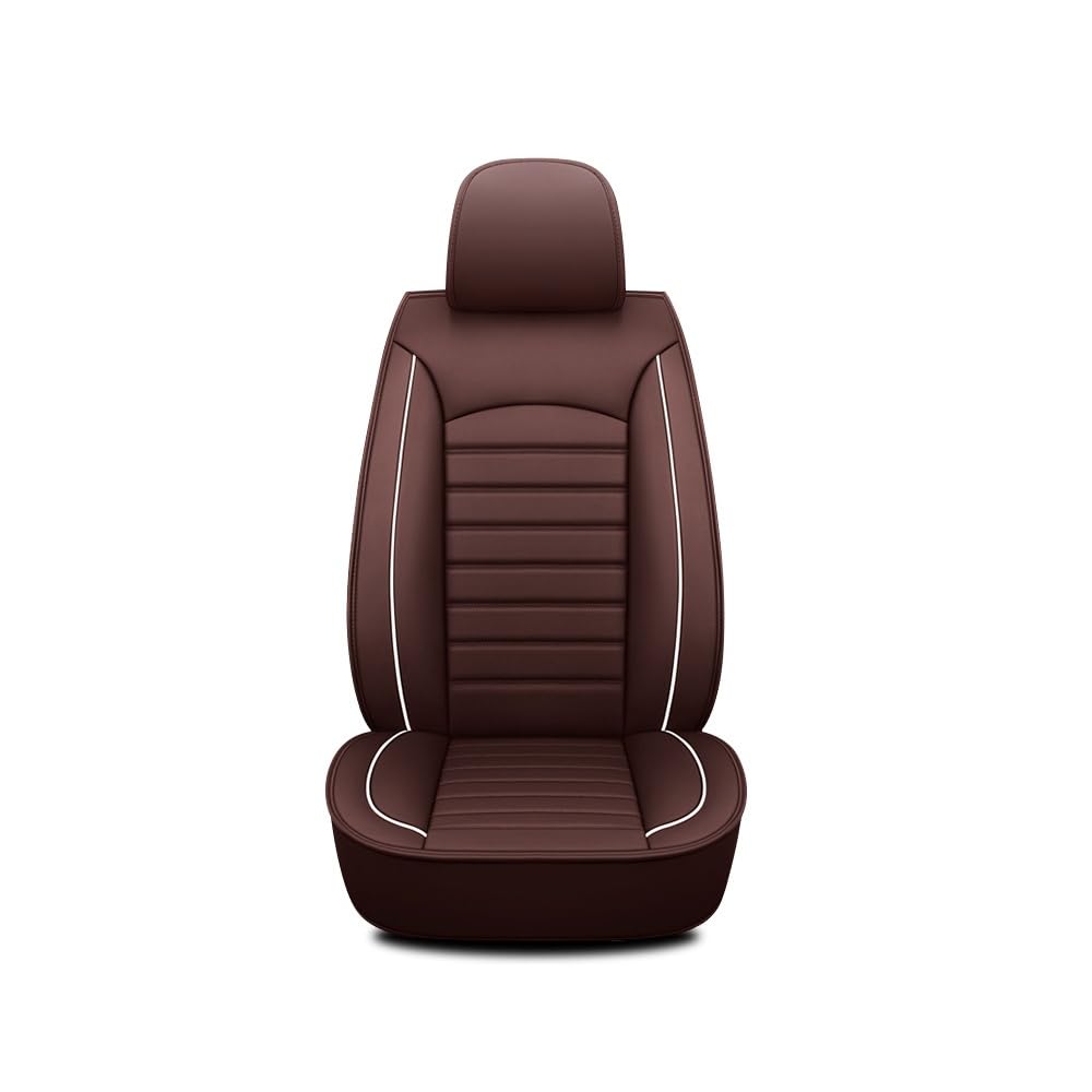 MJHQWE Leder Auto Sitzbezug Set für Benz ML AMG 2013-2016,Vordere Reihe Rücksitz Schutzabdeckungen Auto Interieur Zubehör,Standard-C von MJHQWE