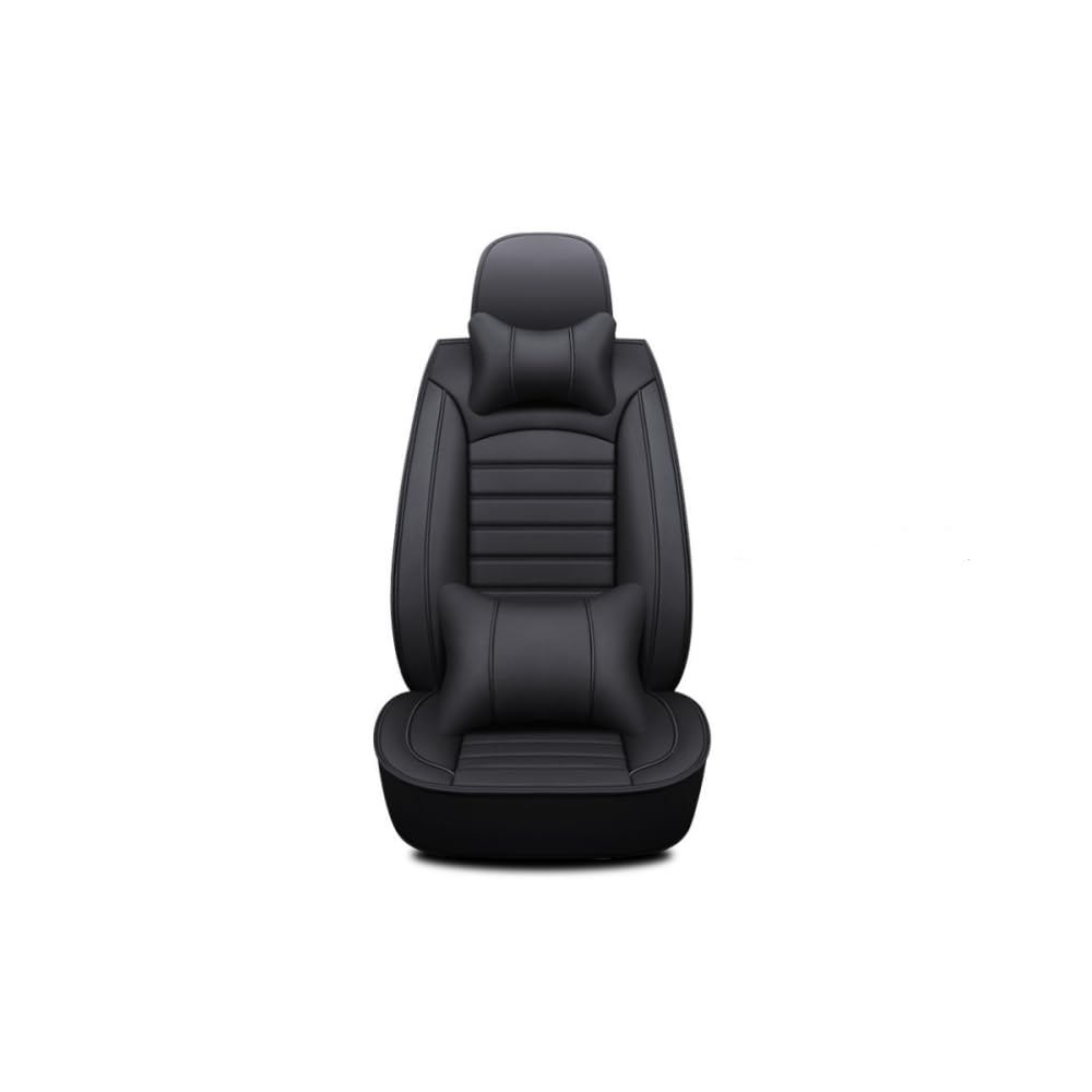 MJHQWE Leder Auto Sitzbezug Set für VW Tharu 2019-2022,Vordere Reihe Rücksitz Schutzabdeckungen Auto Interieur Zubehör,Deluxe-E von MJHQWE