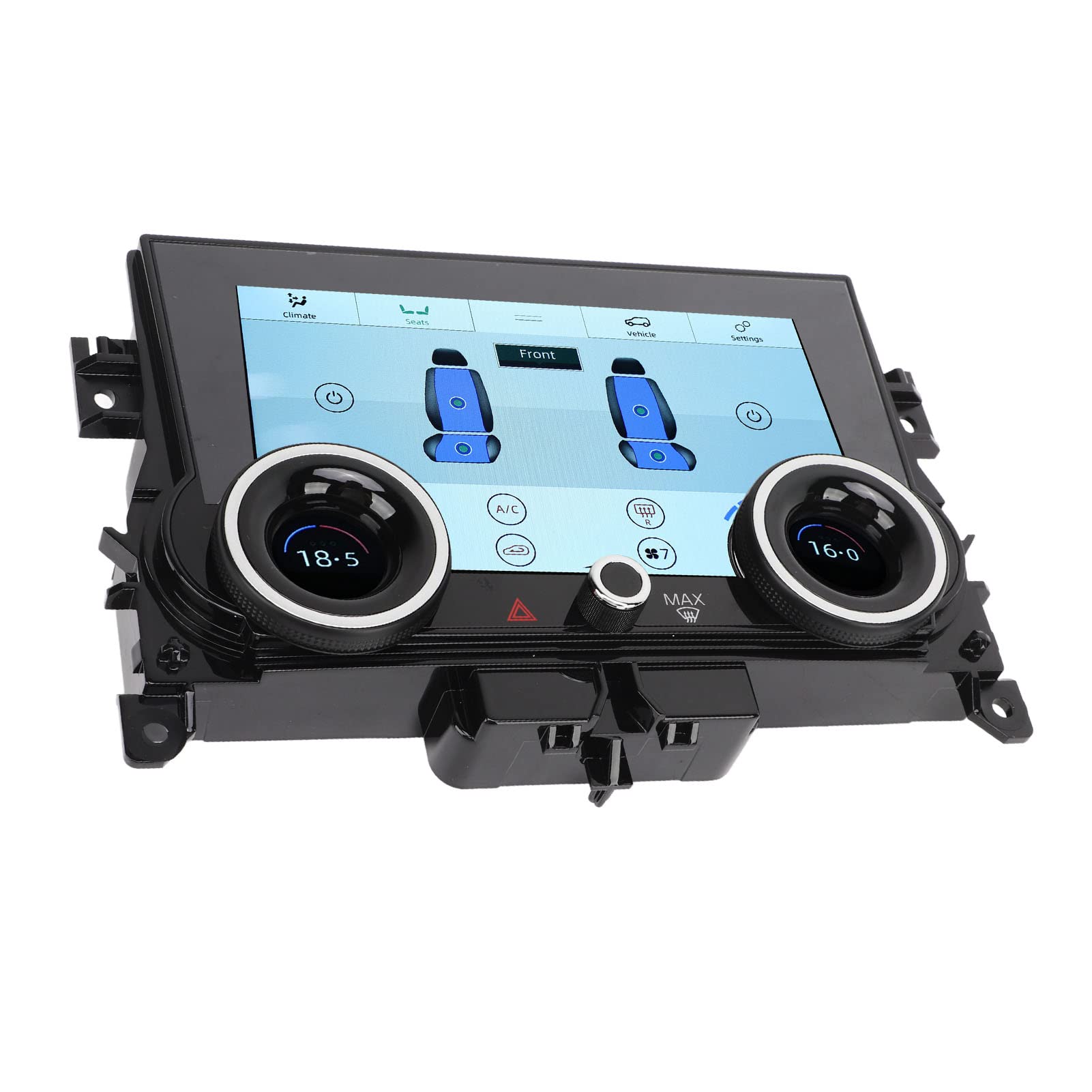 MJKO 7-Zoll-Auto-AC-Touchscreen - Touch-Control-LCD - HD-Display - Schwarz oder Grau - EIN-AUS Betrieb - Kompatibel mit Evoque L538 2012–2018 von MJKO