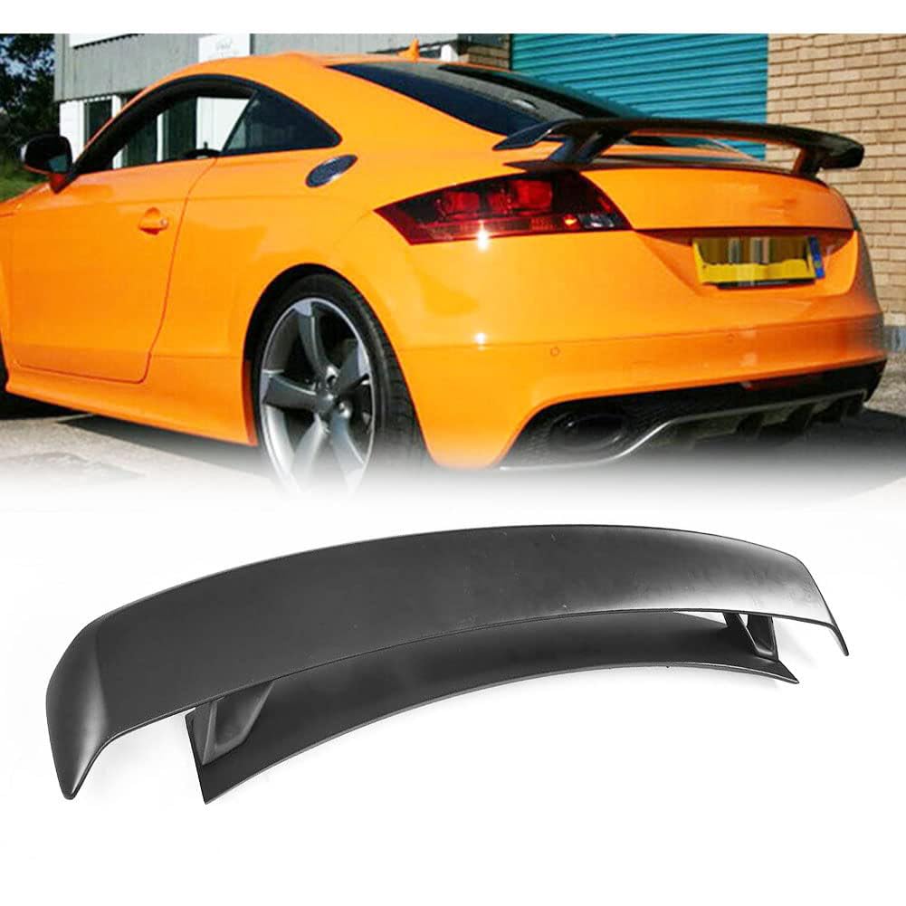 MJMQDZLX Auto Heckspoiler für Audi TT MK2 8J TTS Coupe 2-Türer 2008-2014,Spoiler,Deflektor Hinterer Spolierflügel Auto Heckflügel-Dekoration Fensteroberlippe Auto Tuning Zubehör von MJMQDZLX