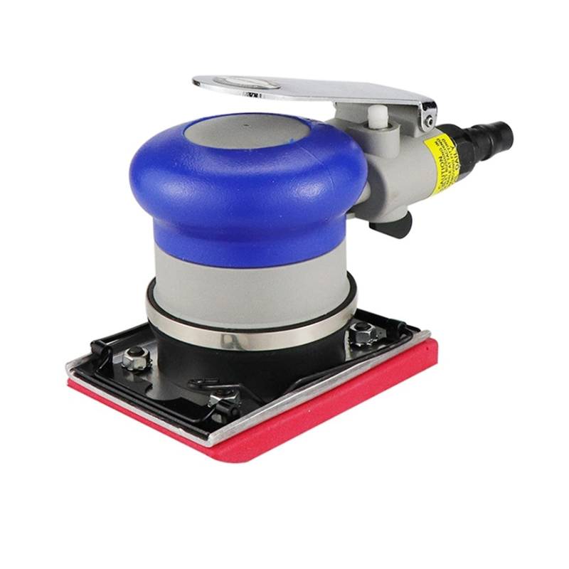 Mini Air Sander, Rechteckgröße ist 70 * 100 mm Pneumatische Luftpoliermaschine Werkzeugschleifer Effiziente, stark viskose Sandpapiermaschine Industrielle Poliermaschine(812BLUE) von MKHFP