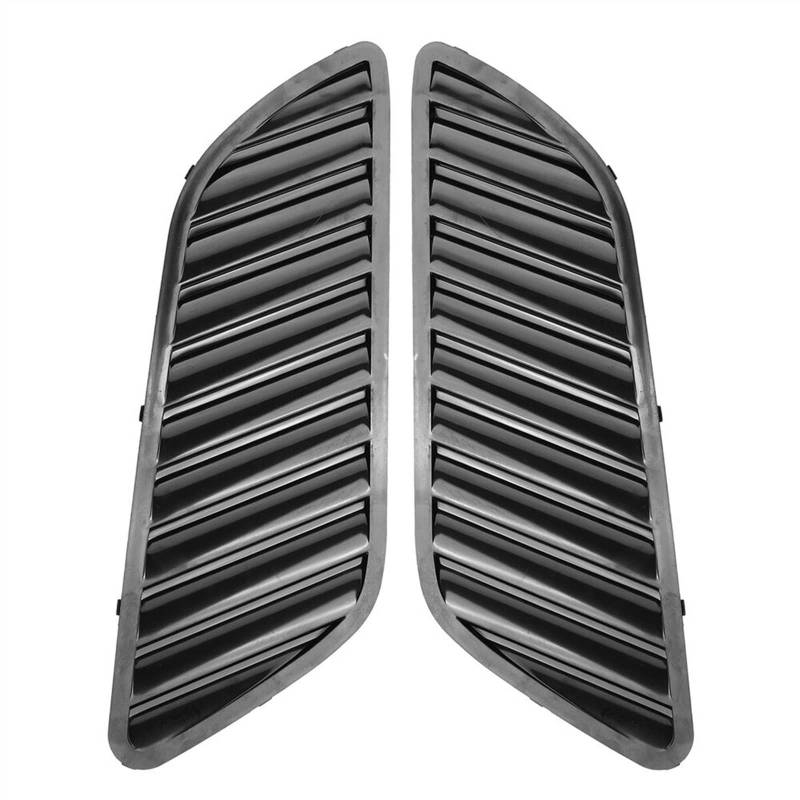 Kühlergrill vorne Kompatibel Mit 5er Für F10 2011 2012 2013 2014 2015 2016 Nierengitter Lufteinlass Grill Auto Frontgitter Stoßstange Haube Obere Grillbucht(Glossy Black) von MKKDYC