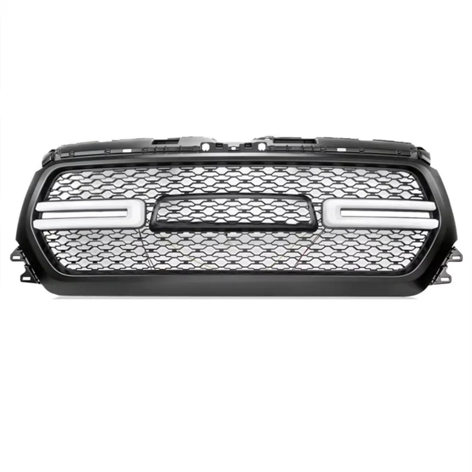 Kühlergrill vorne Kompatibel Mit Dodge Für RAM 1500 2019 2020 2021 2022, Auto-Frontstoßstangengrill, Oberer Renngrill, Kühlergrill, Netzgitter, Grillabdeckung von MKKDYC