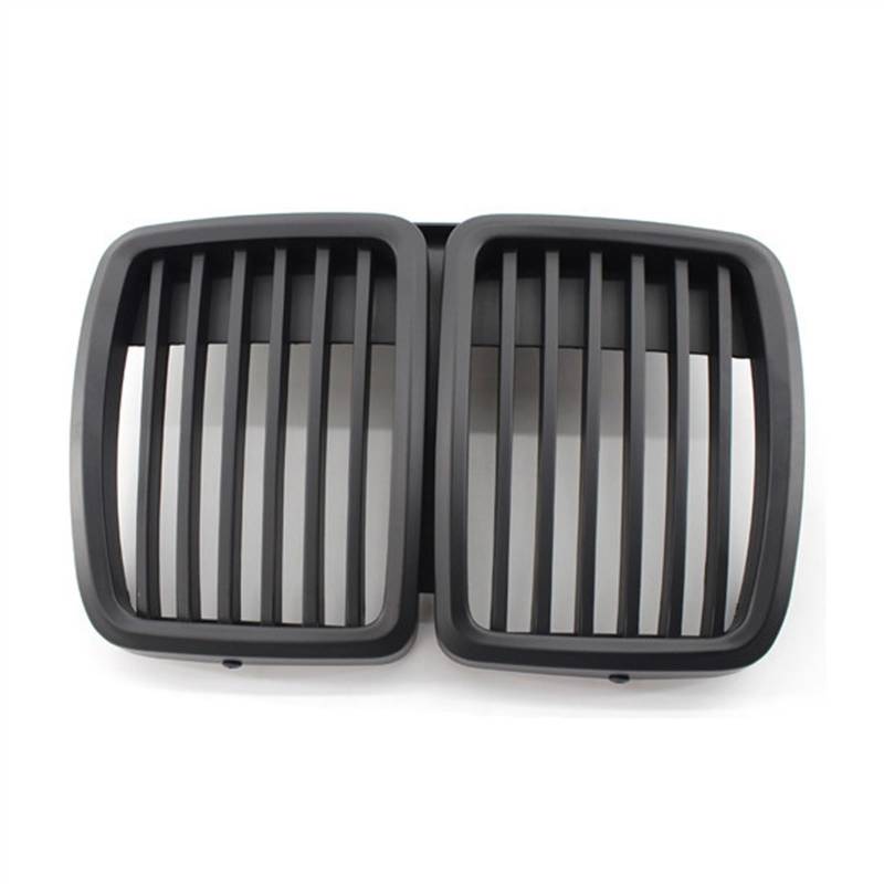 Kühlergrill vorne Kompatibel Mit E30 M3 1983 1984 1985 1986 1987 1988 1989 1990 1991 Auto-Stoßfänger-Haube-Front-Niere-Grill-obere Gitter-Abdeckungs-Autoteile(Matte Black) von MKKDYC