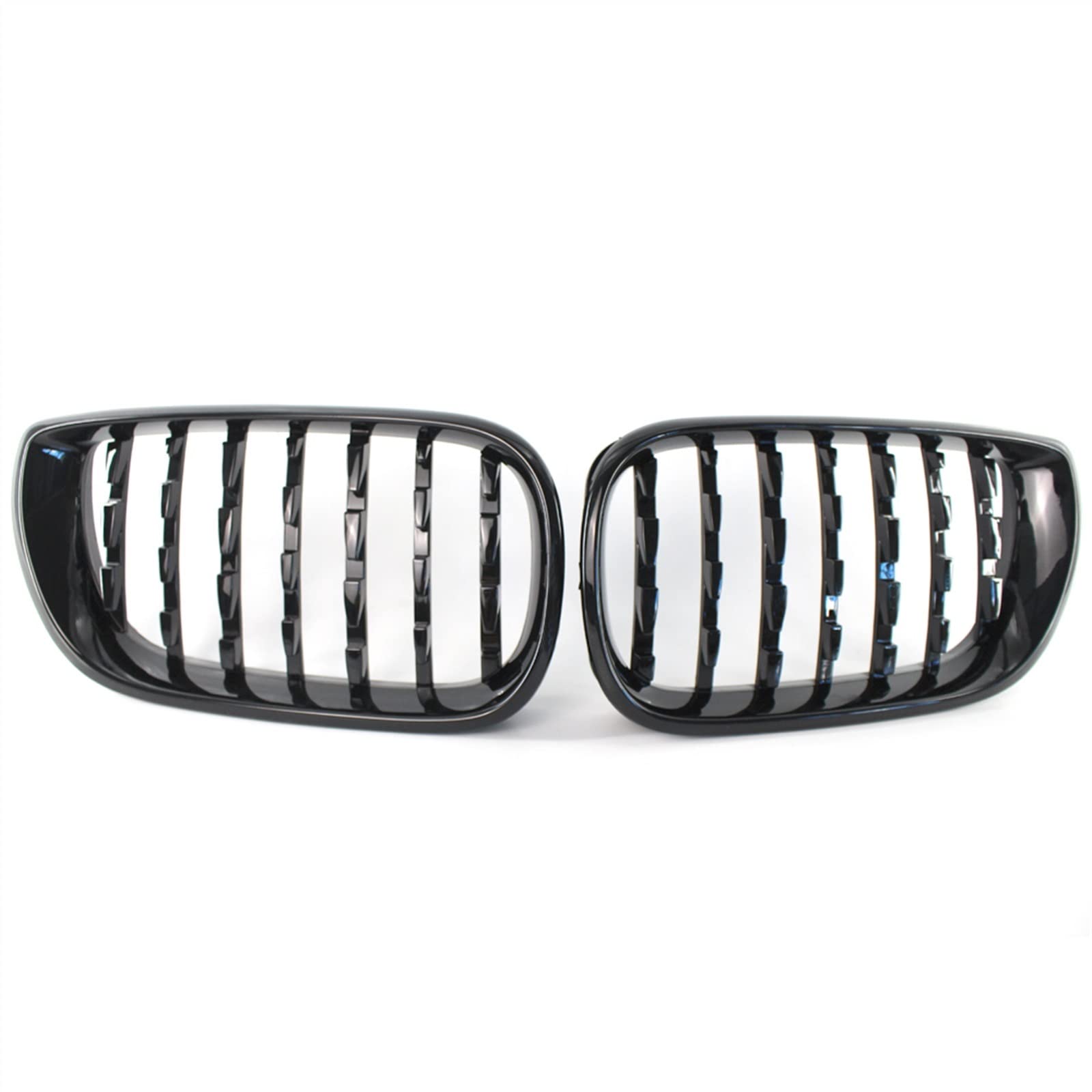 Kühlergrill vorne Kompatibel Mit E46 2002 2003 2004 2005 Auto Vorne Nierengitter Stoßstange Motorhaube Oberen Grill Abdeckung Lufteinlass Grill(Black) von MKKDYC