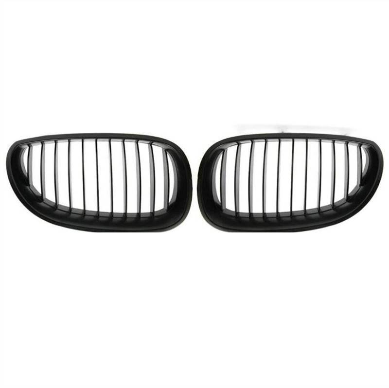 Kühlergrill vorne Kompatibel Mit E60 E61 2003 2004 2005 2006 2007 2008 2009 Auto Air Intake Grill Obere Grillabdeckung Stoßstange Haube Vorne Nierengitter von MKKDYC