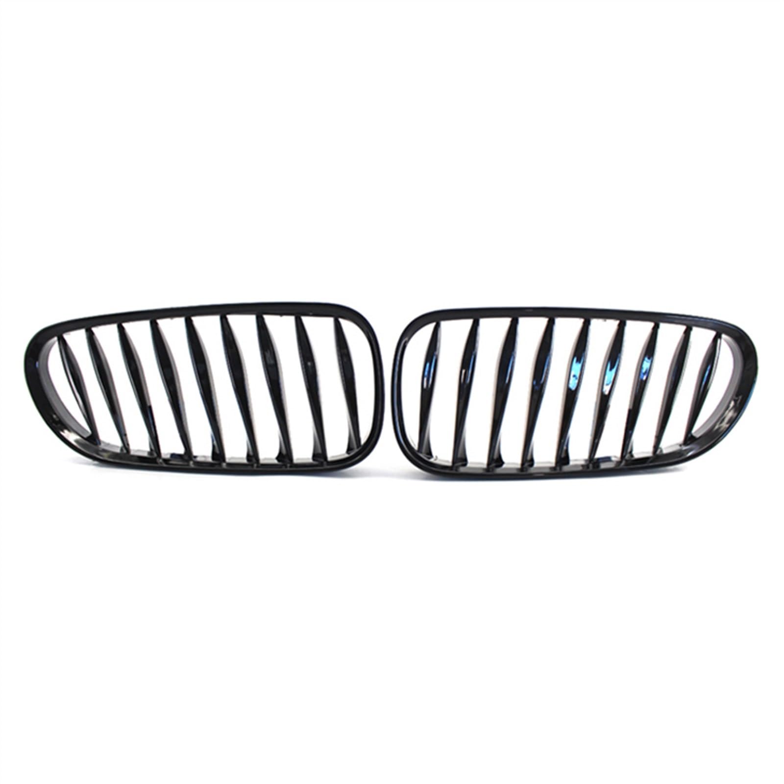 Kühlergrill vorne Kompatibel Mit E85 E86 Z4 2003 2004 2005 2006 2007 2008 1 Paar Auto Front Niere Grill Lufteinlass Grill Auto Front Grills Stoßstange Haube Obere Grilla Abdeckung(Gloss Black) von MKKDYC