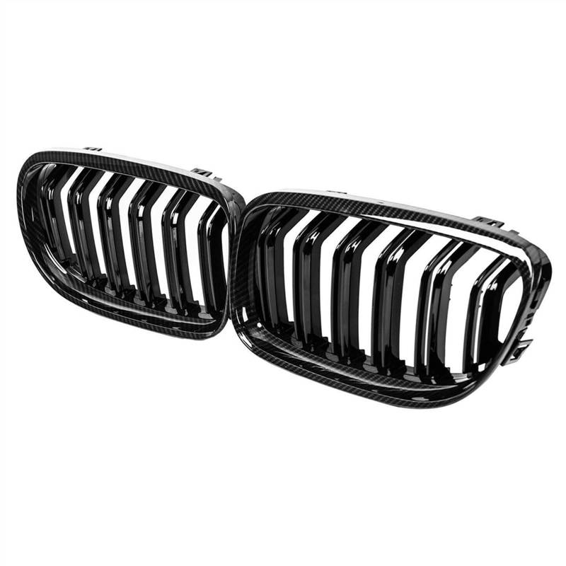 Kühlergrill vorne Kompatibel Mit E90 E91 LCI 3er 2006 2007 2008 2009 Nierengitter Lufteinlass Grill Auto Frontgitter Stoßstange Haube Obere Grillabdeckung von MKKDYC