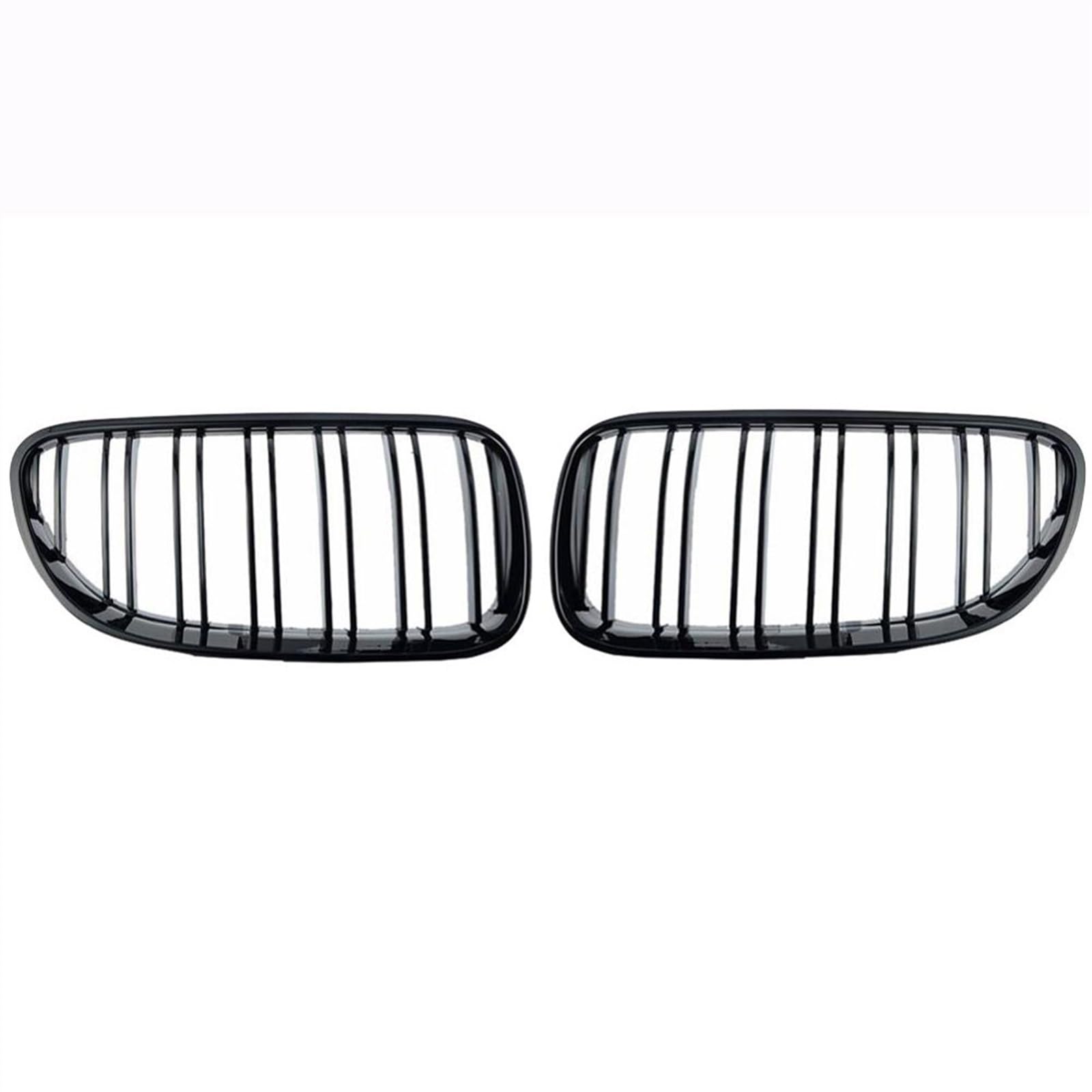 Kühlergrill vorne Kompatibel Mit E92 E93 320I 328i 335i 2 Türen 2010 2011 2012 Auto-Stoßfängerhaube Vorne Nierengitter Lufteinlassgitter Doppellamellen(Gloss Black) von MKKDYC