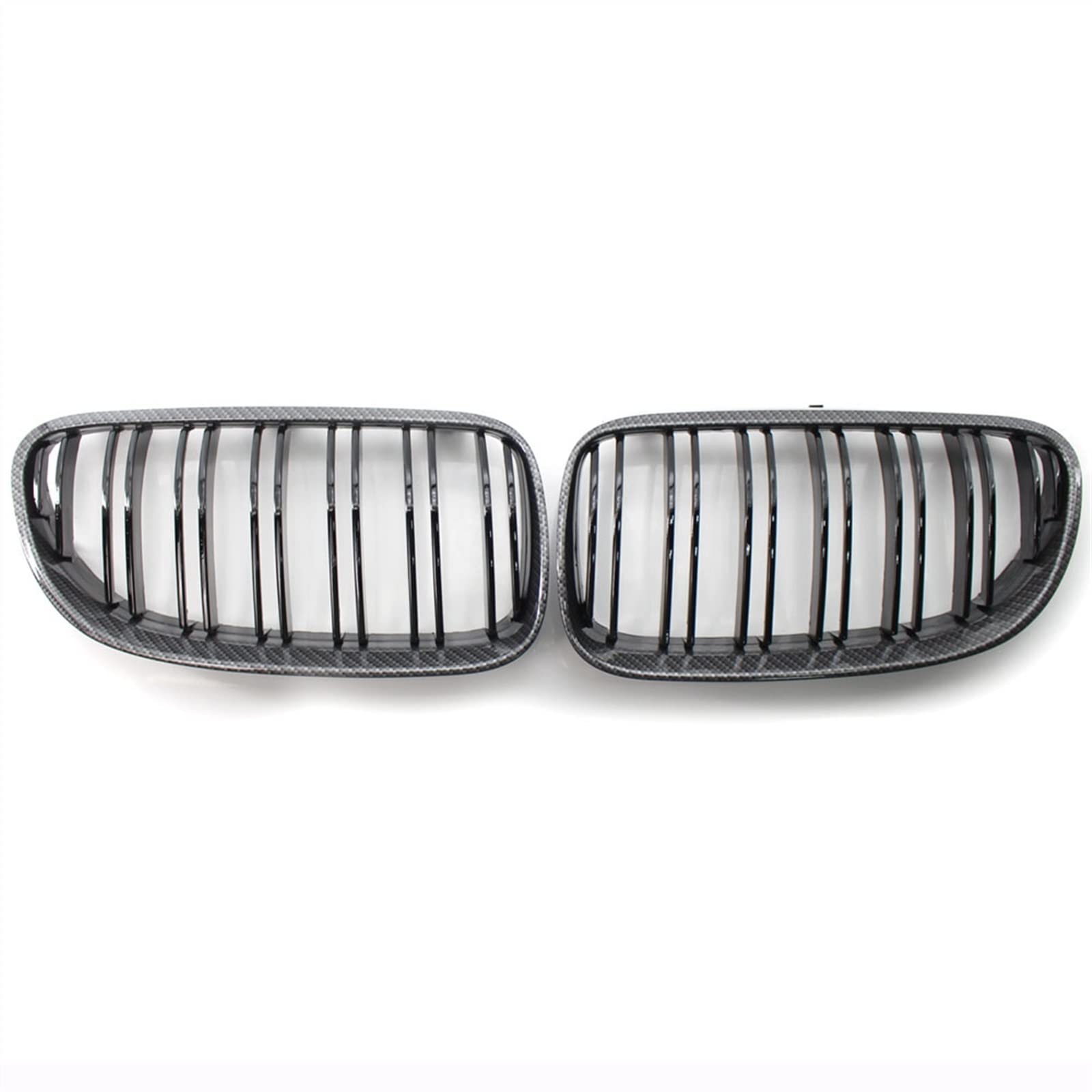 Kühlergrill vorne Kompatibel Mit E92 E93 320I 330I 328i 335i 2010 2011 2012 Auto-Stoßstangenhaube Vorne Nierengitter Obergitter Abdeckung Lufteinlass Grill(Carbon Fiber) von MKKDYC