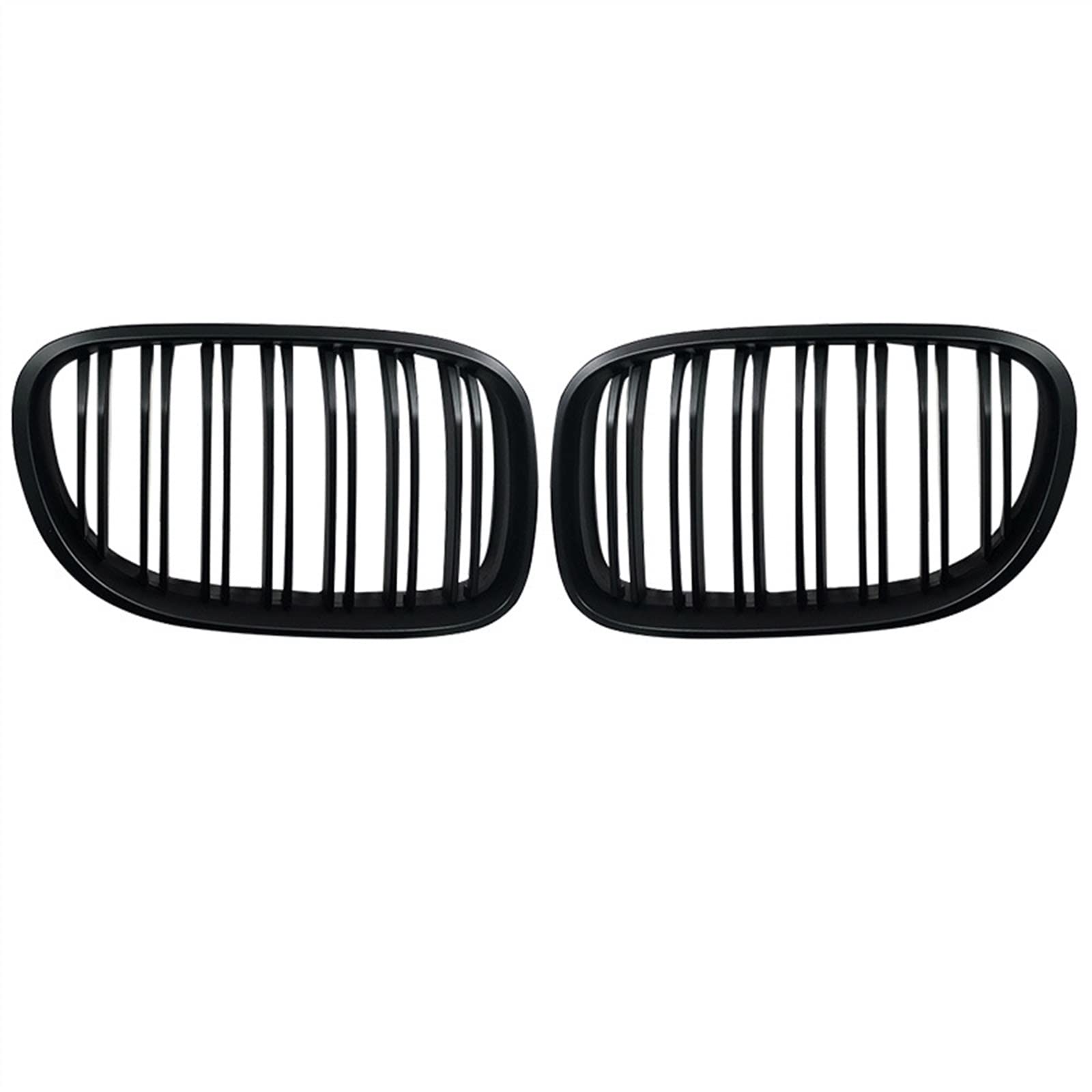 Kühlergrill vorne Kompatibel Mit F01 F02 F03 F04 2009 2010 2011 2012 2013 2014 2015 Auto Snap-on Air Intake Grill Front Nierengitter(Matte Black) von MKKDYC