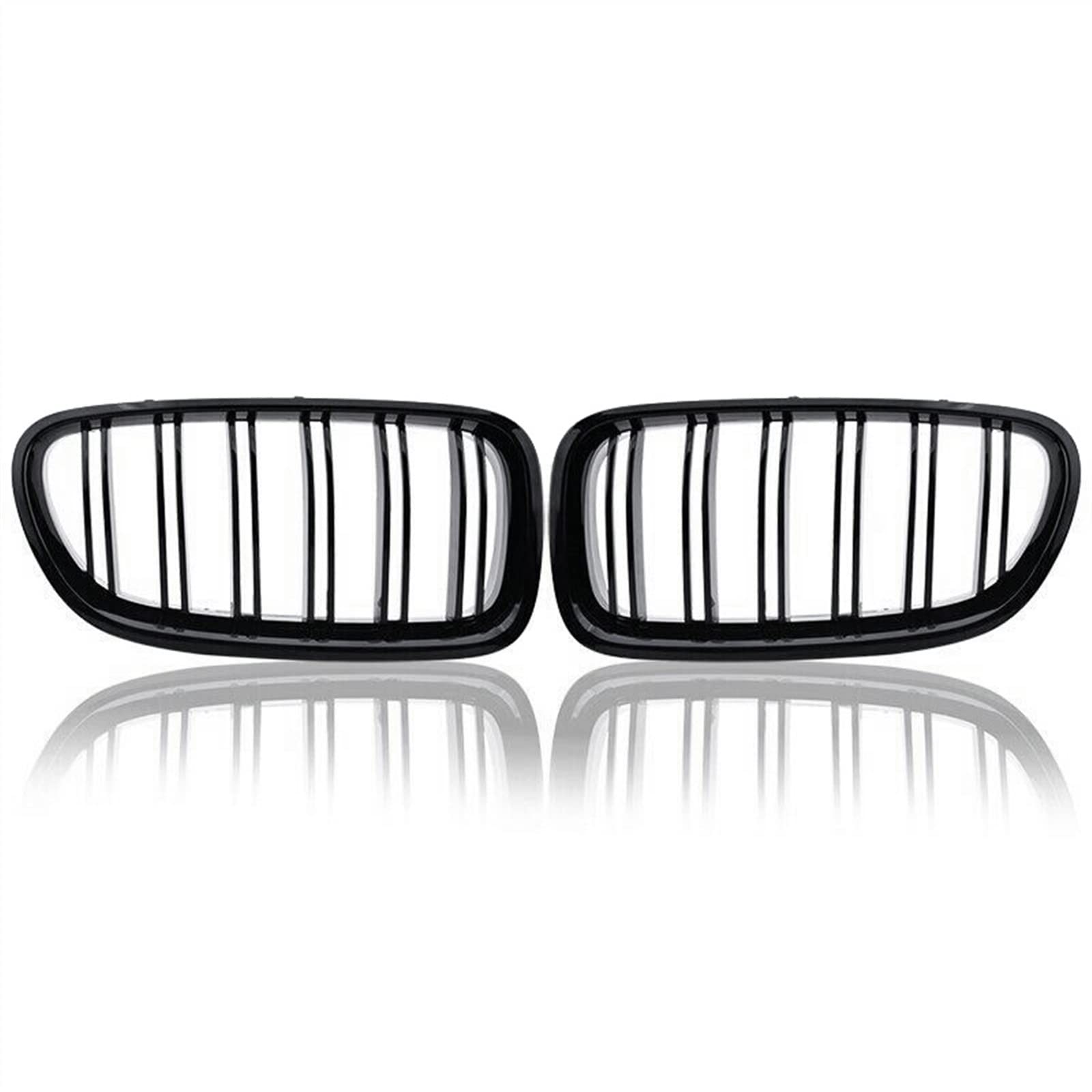 Kühlergrill vorne Kompatibel Mit F10 F11 F18 M5 2010 2011 2012 2013 2014 2015 2016 2017 Auto Front Kidney Grill Air Intake Grills Stoßstange Hood Upper Grille Cover von MKKDYC