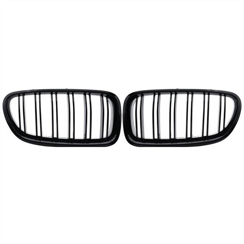 Kühlergrill vorne Kompatibel Mit F10 F11 F18 M5 2010 2011 2012 2013 2014 2015 2016 2017 Nierengitter Lufteinlassgitter Auto Frontgrills Stoßstange Haube Obere Grillabdeckung von MKKDYC