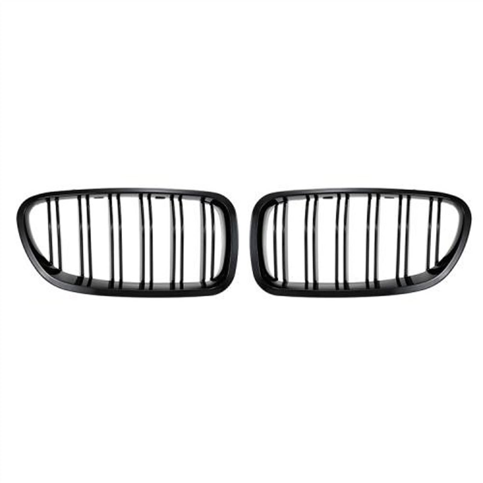 Kühlergrill vorne Kompatibel Mit F10 F11 M5 2010 2011 2012 2013 2014 2015 2016 2017 Auto Vorne Nierengitter Obere Grillabdeckung Lufteinlass Grill Stoßstange Haube(Gloss Black) von MKKDYC