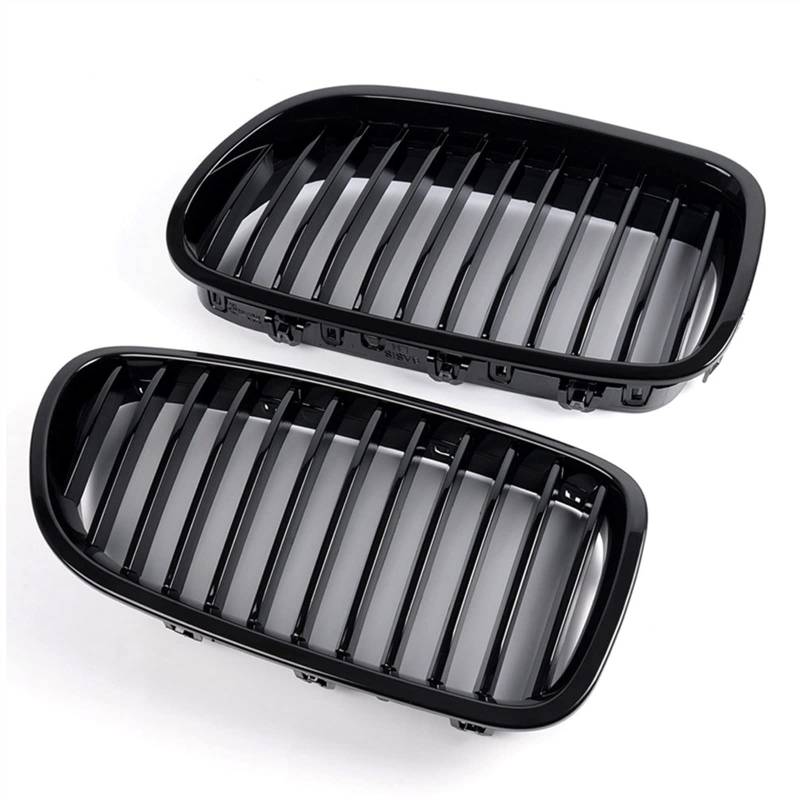 Kühlergrill vorne Kompatibel Mit F11 F10 2010 2011 2012 2013 2014 2015 2016 Auto-Stoßstangenhaube Vorne Nierengitter Obergitter Abdeckung Lufteinlass Grill von MKKDYC