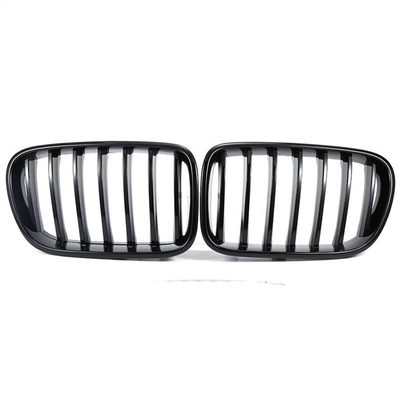 Kühlergrill vorne Kompatibel Mit F25 X3 2010 2011 2012 2013 Auto Vorne Nierengitter Lufteinlass Grill Stoßstange Haube Obere Grillabdeckung(A) von MKKDYC