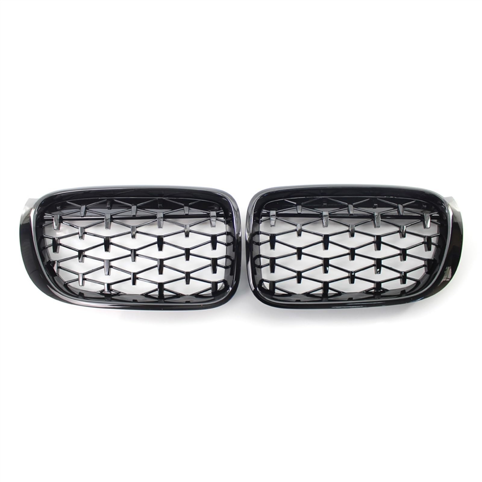 Kühlergrill vorne Kompatibel Mit F26 X4 F25 LCI X3 2014 2015 2016 2017 2018 Auto Lufteinlass Grill Stoßstange Haube Front Nierengitter Obere Grillabdeckung(Black) von MKKDYC