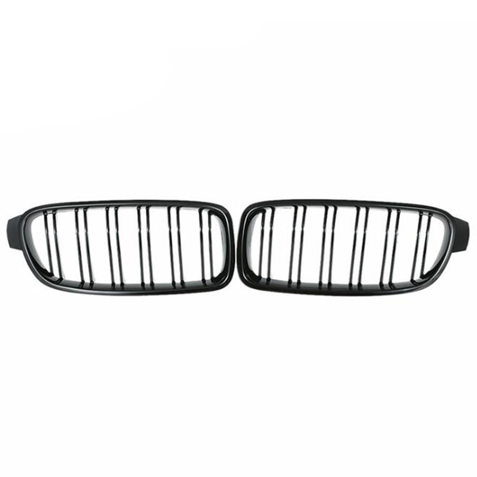 Kühlergrill vorne Kompatibel Mit F31 F30 2013 2014 2015 2016 2017 2018 2019 Auto Front Nierengitter Lufteinlass Grill Obere Grillabdeckung Stoßstange Haube(Gloss Black) von MKKDYC