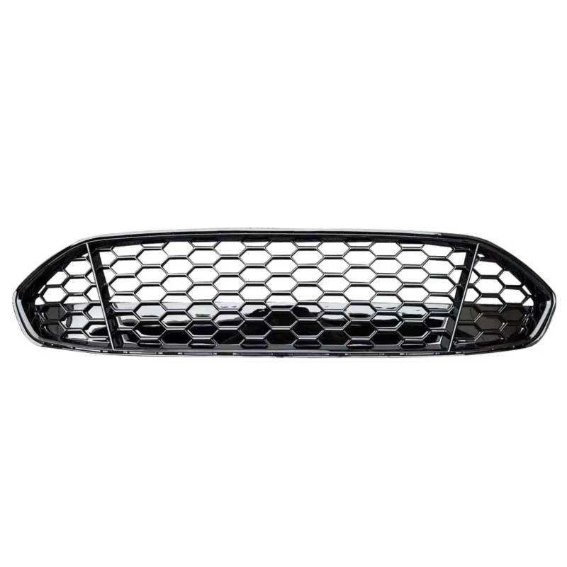 Kühlergrill vorne Kompatibel Mit Ford Für Fusion Für Mondeo 2013 2014 2015 2016, Auto-Frontstoßstange, Mittlerer Kühlergrill, Waben-Stil, Mesh-Renngrills von MKKDYC