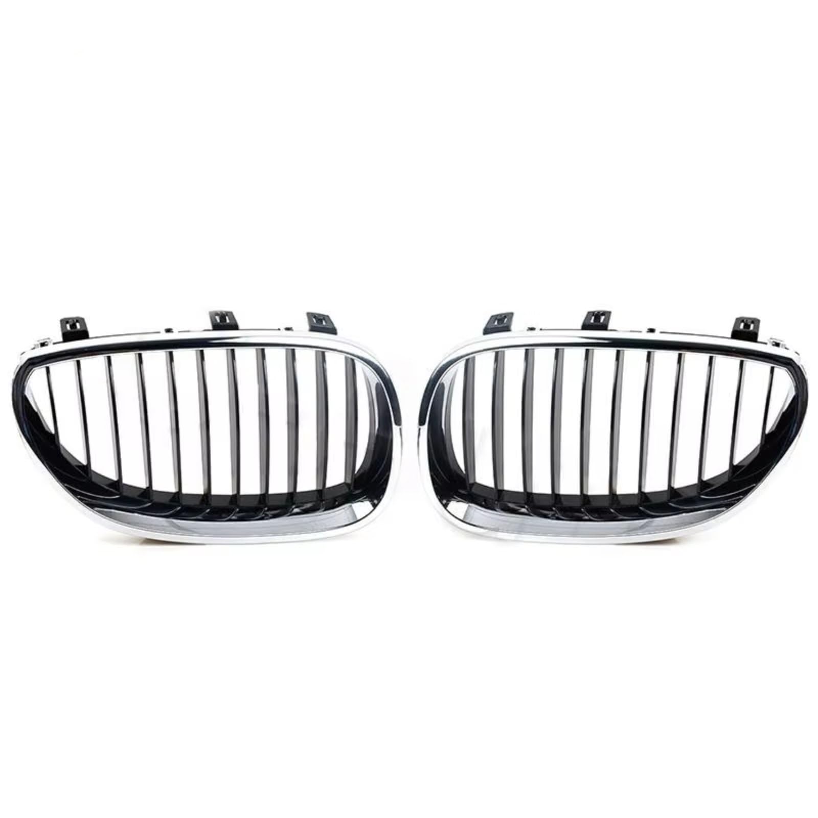 Kühlergrill vorne Kompatibel Mit Für E60 E61 520i 523i 525i 530i 525d 535d 540i 545i 550i 51137027061 51137027062 Frontstoßstange Nierengitter Kühlergrill von MKKDYC